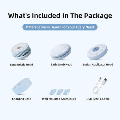 Powerful Shower Back Scrubber
