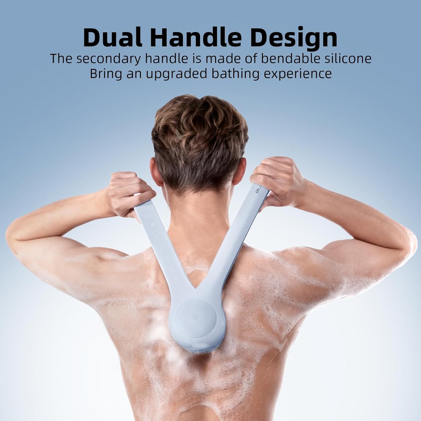 Powerful Shower Back Scrubber
